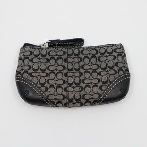 Coach Signature Coin Purse / Keychain
